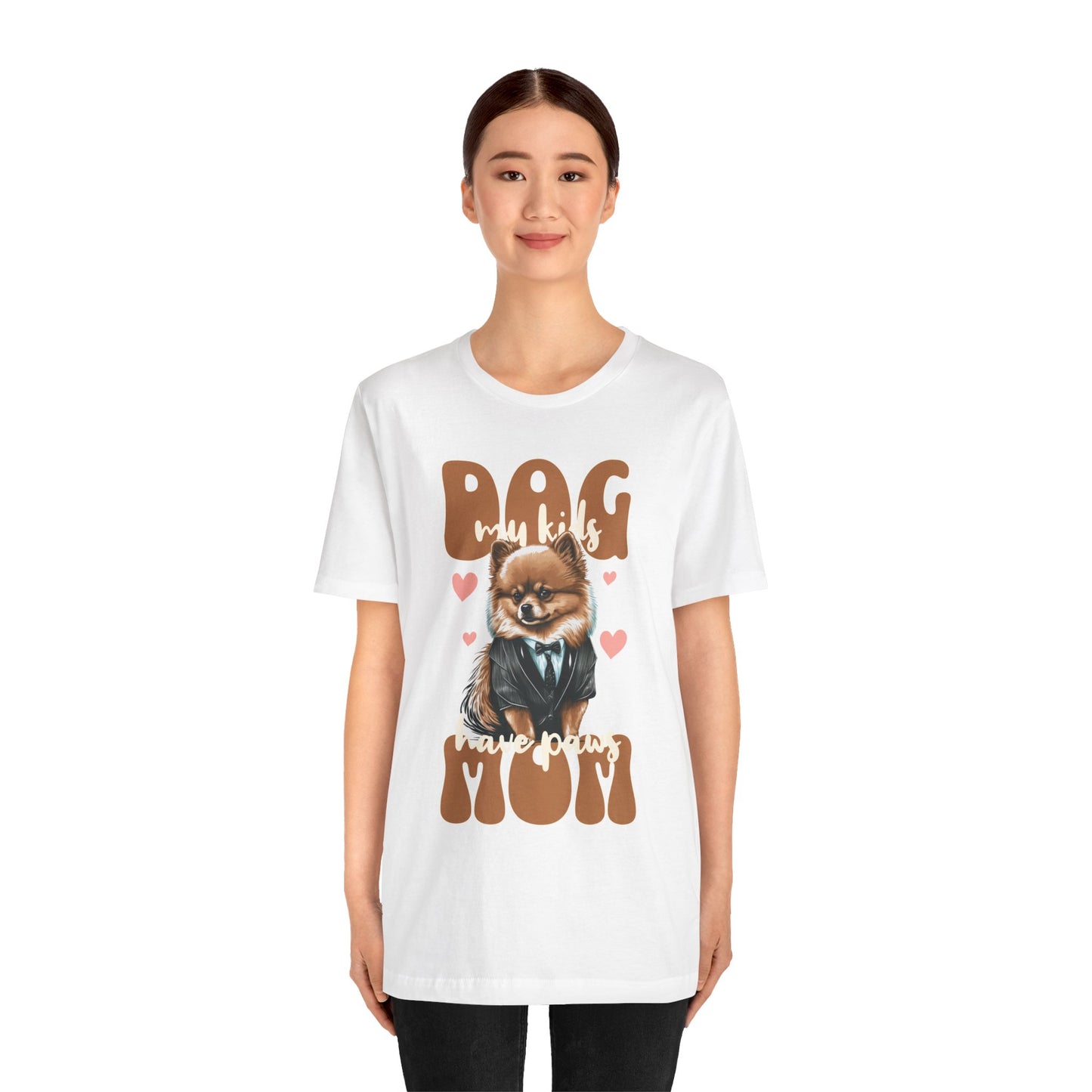 Dog Mom T-Shirt | Cute Pet Lover Unisex Tee - FPD