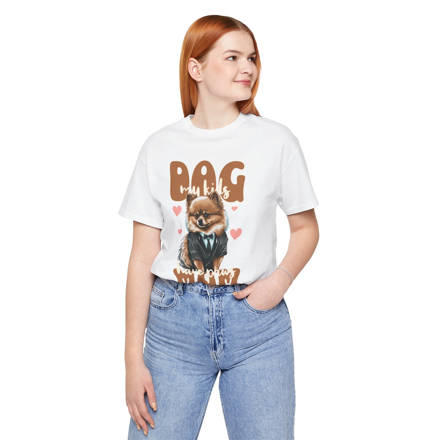 Dog Mom T-Shirt | Cute Pet Lover Unisex Tee - FPD