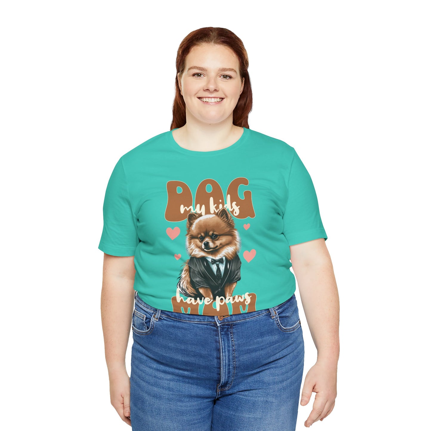 Dog Mom T-Shirt | Cute Pet Lover Unisex Tee - FPD