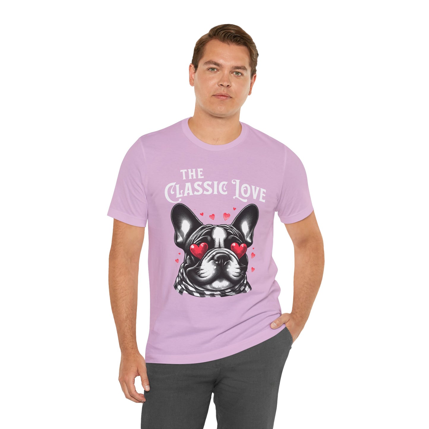 FPD - Unisex T-shirt - Pug Classic Love Tee – Cute Dog Lover Statement Shirt