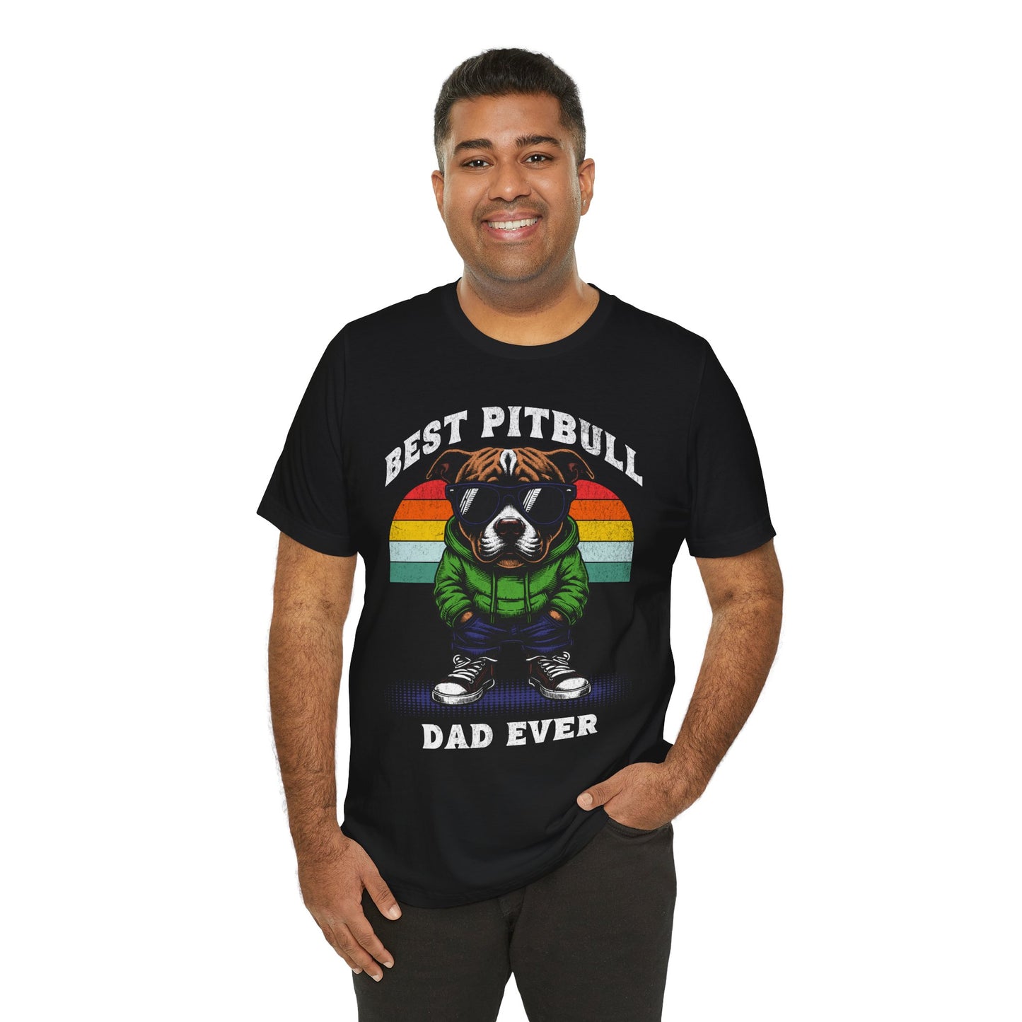 FPD - Unisex T-shirt - Best Pitbull Dad Ever Tee – Dog Lover Statement Shirt