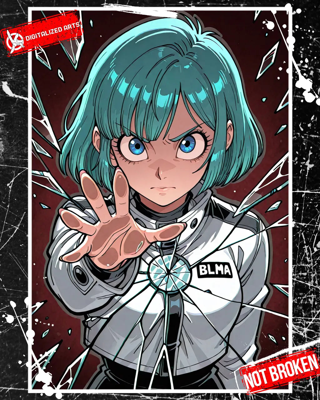 DANotBroken-1.0 - Shattered Glass Frame & Expressive Anime Portrait SDXL & Illustrious XL LoRA Suite