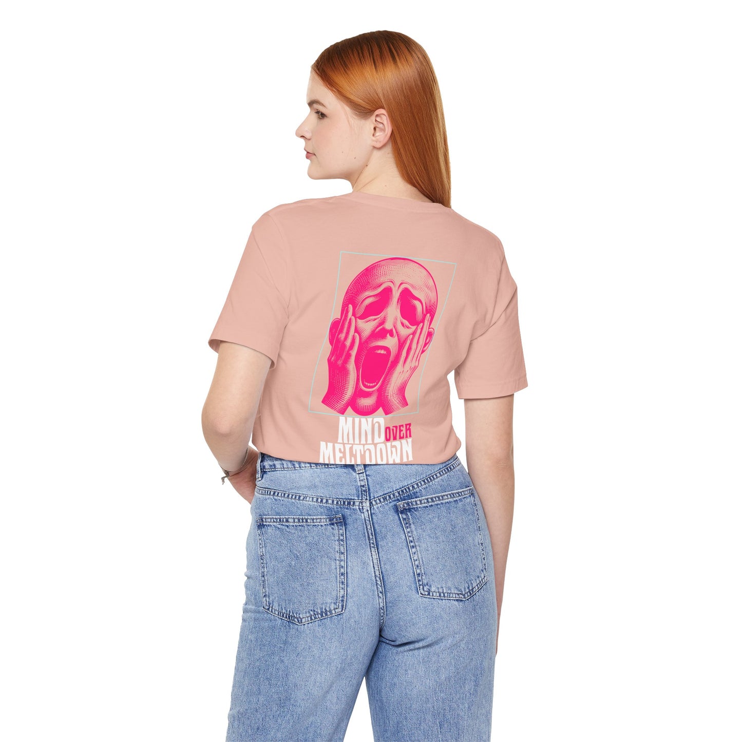 F&BPD - Unisex Tee - Mind Over Meltdown Tee – Calm in Chaos Statement Shirt