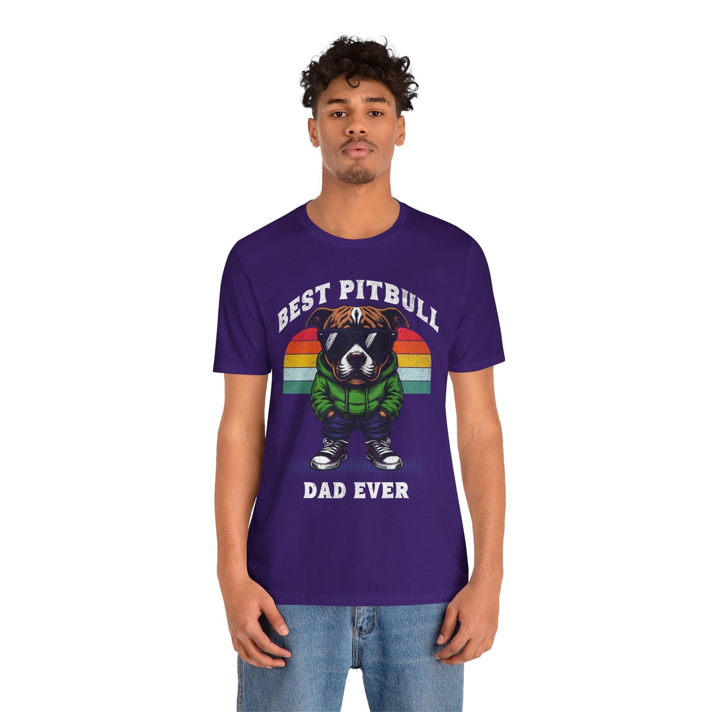 FPD - Unisex T-shirt - Best Pitbull Dad Ever Tee – Dog Lover Statement Shirt