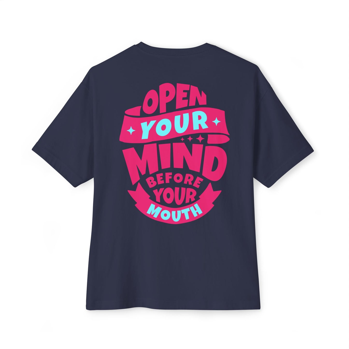 F&BPD - Open Your Mind Oversized Tee – Wisdom Statement Streetwear