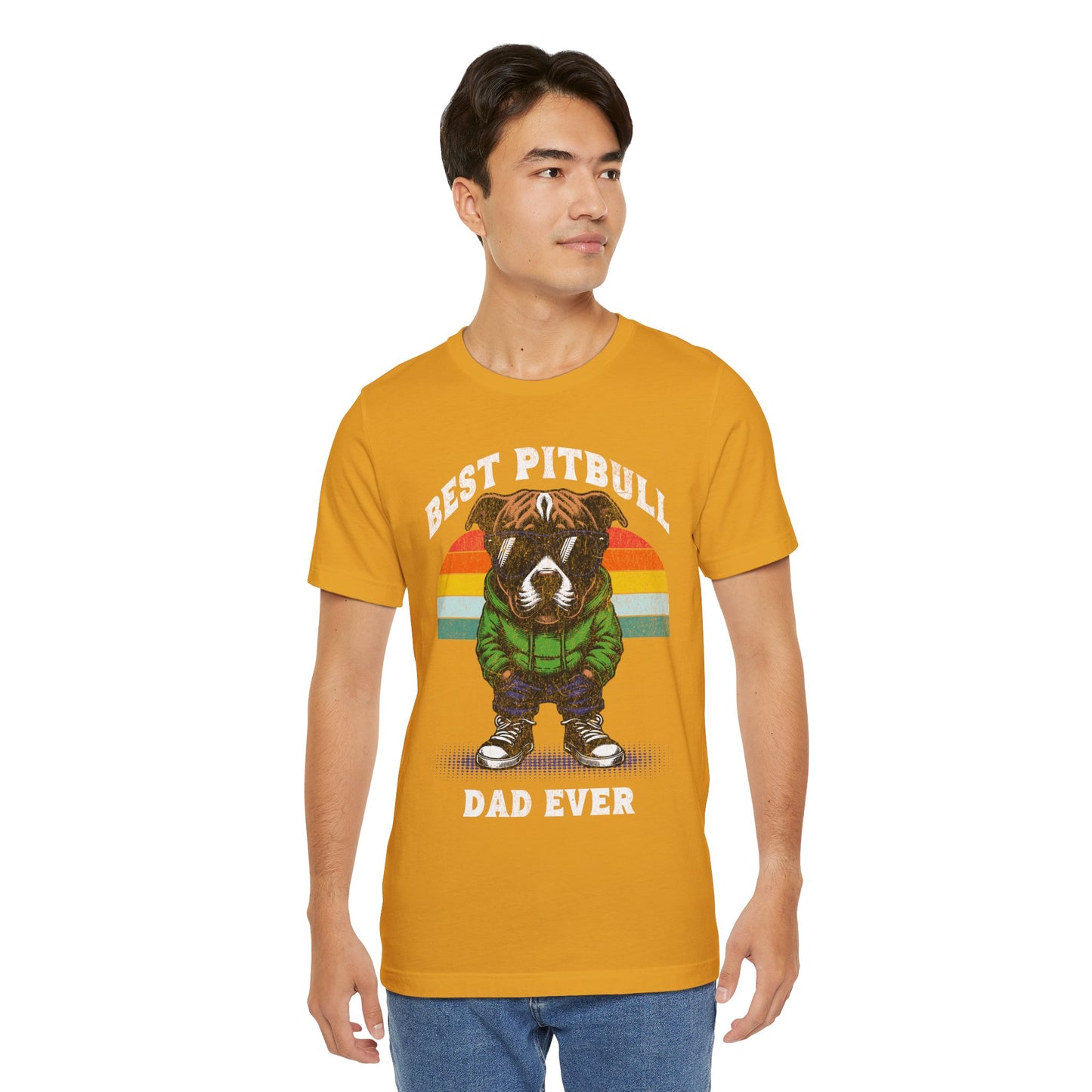 FPD - Unisex T-shirt - Best Pitbull Dad Ever Tee – Dog Lover Statement Shirt
