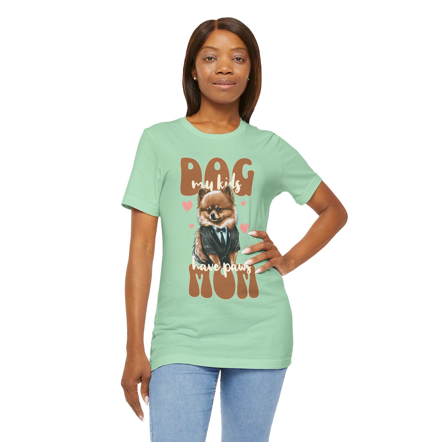 Dog Mom T-Shirt | Cute Pet Lover Unisex Tee - FPD