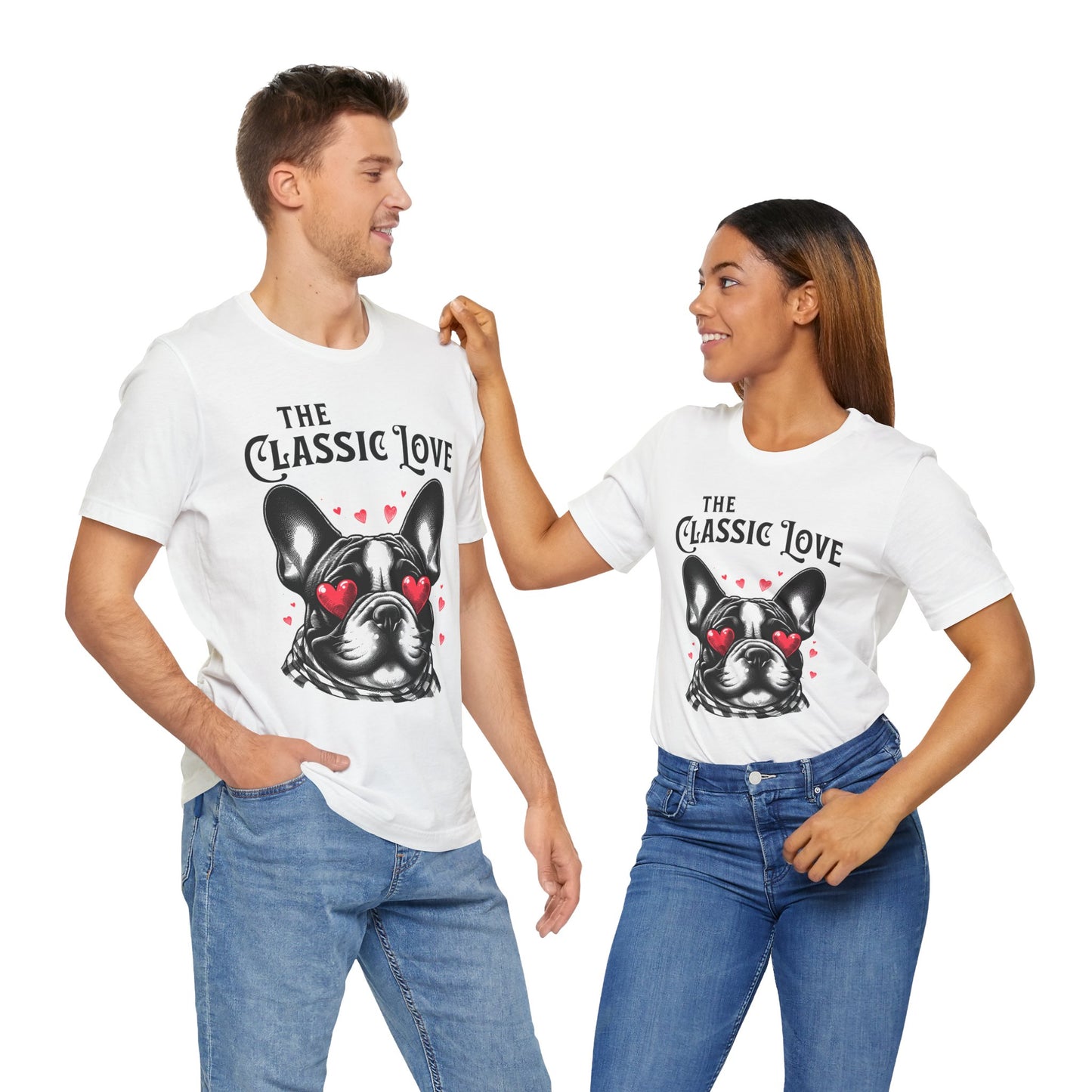 FPD - Unisex T-shirt - Pug Classic Love Tee – Cute Dog Lover Statement Shirt