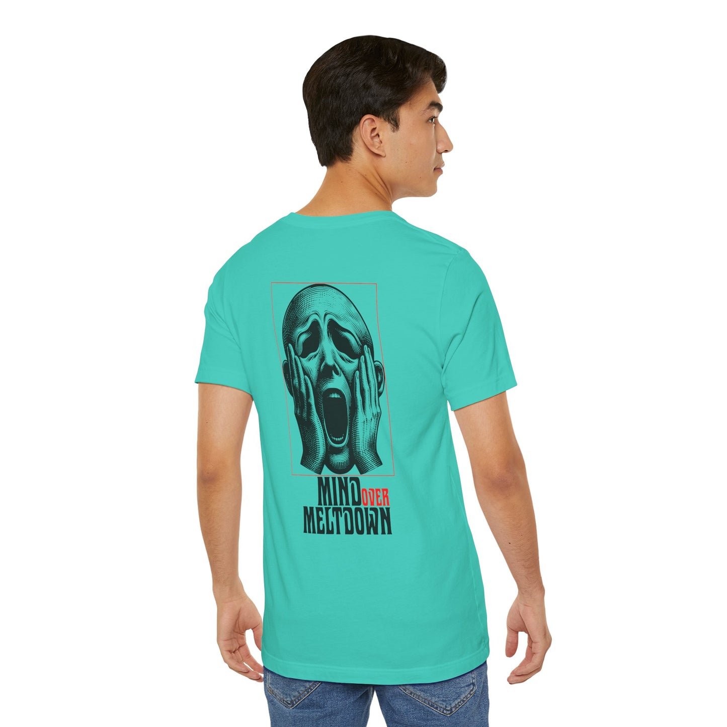 F&BPD - Unisex Tee - Mind Over Meltdown Tee – Calm in Chaos Statement Shirt