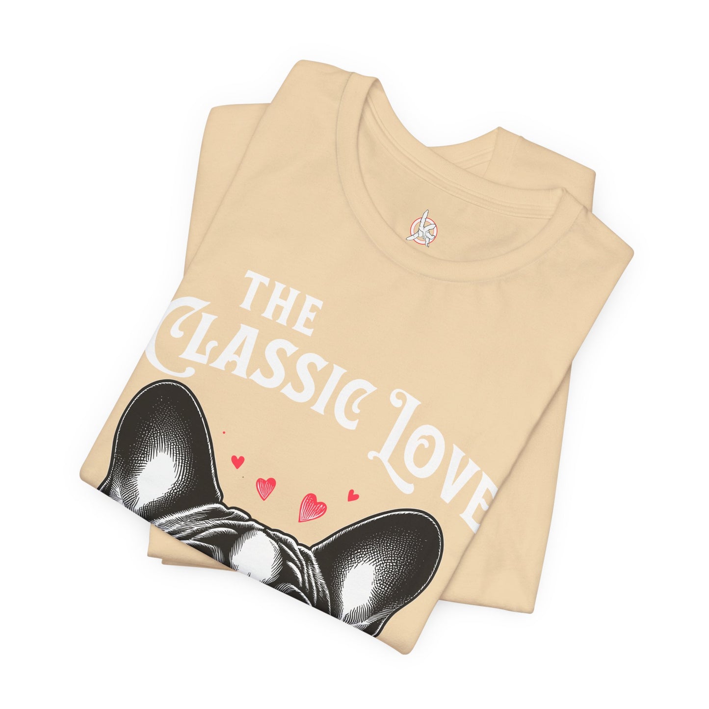 FPD - Unisex T-shirt - Pug Classic Love Tee – Cute Dog Lover Statement Shirt