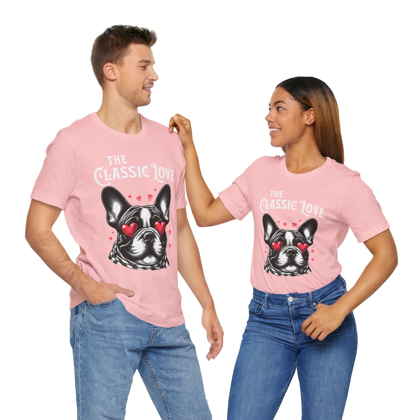 FPD - Unisex T-shirt - Pug Classic Love Tee – Cute Dog Lover Statement Shirt