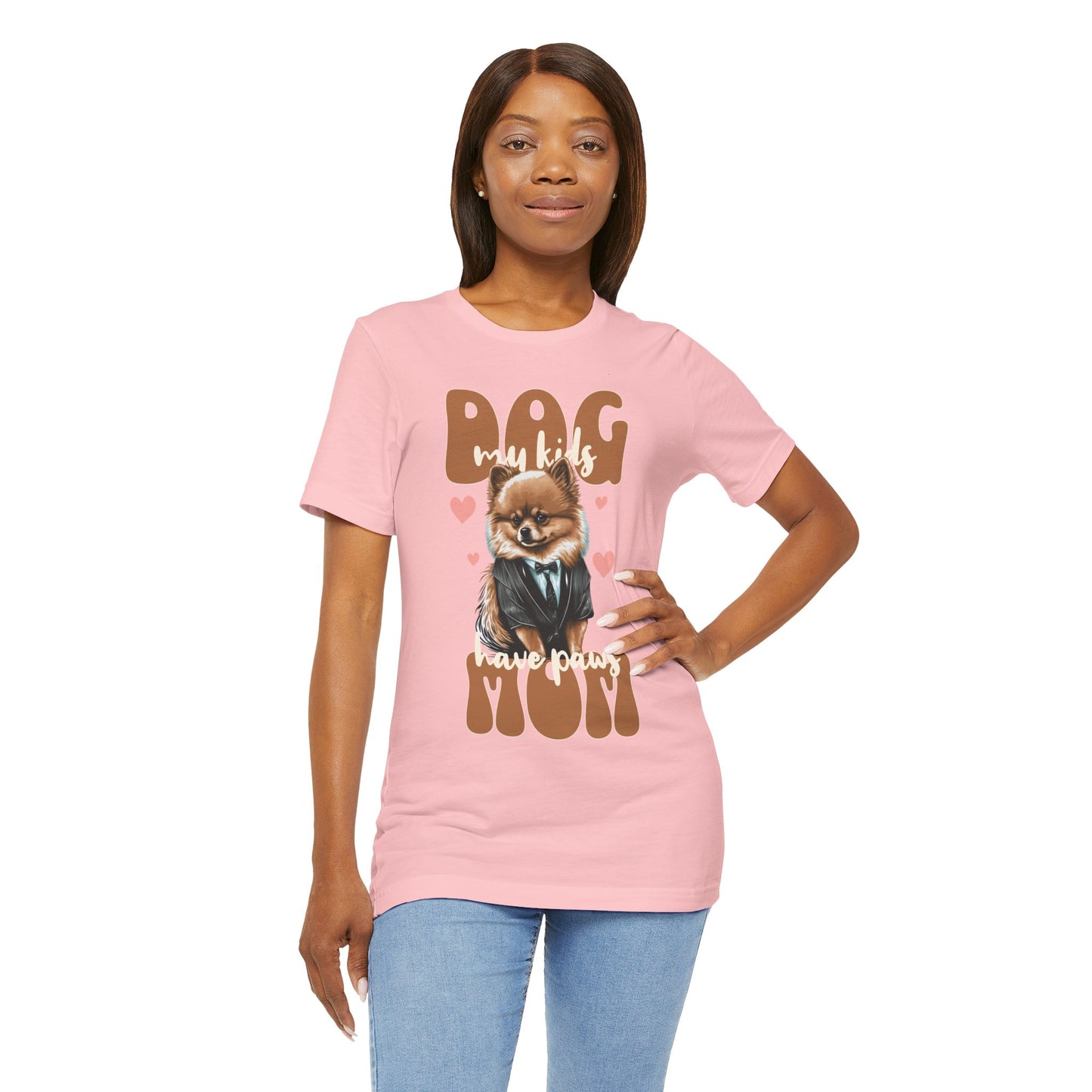 Dog Mom T-Shirt | Cute Pet Lover Unisex Tee - FPD