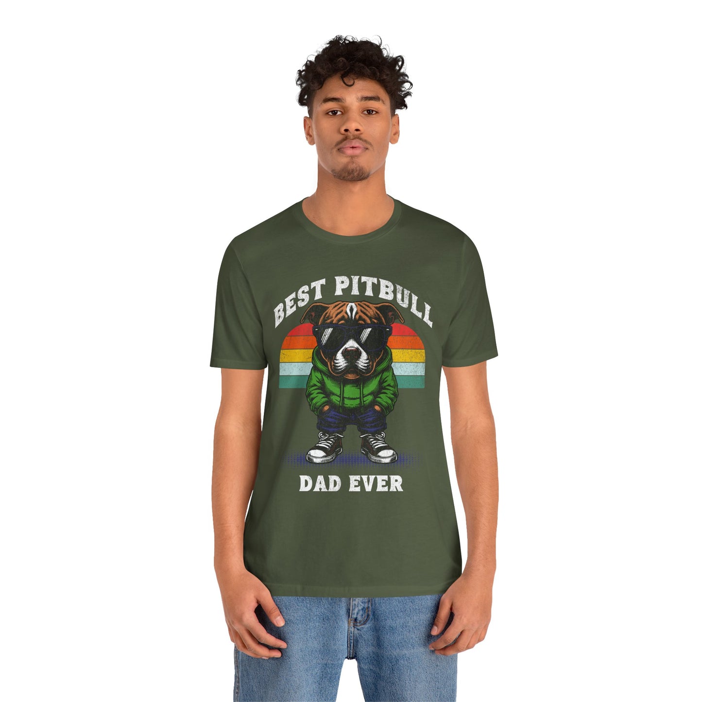 FPD - Unisex T-shirt - Best Pitbull Dad Ever Tee – Dog Lover Statement Shirt