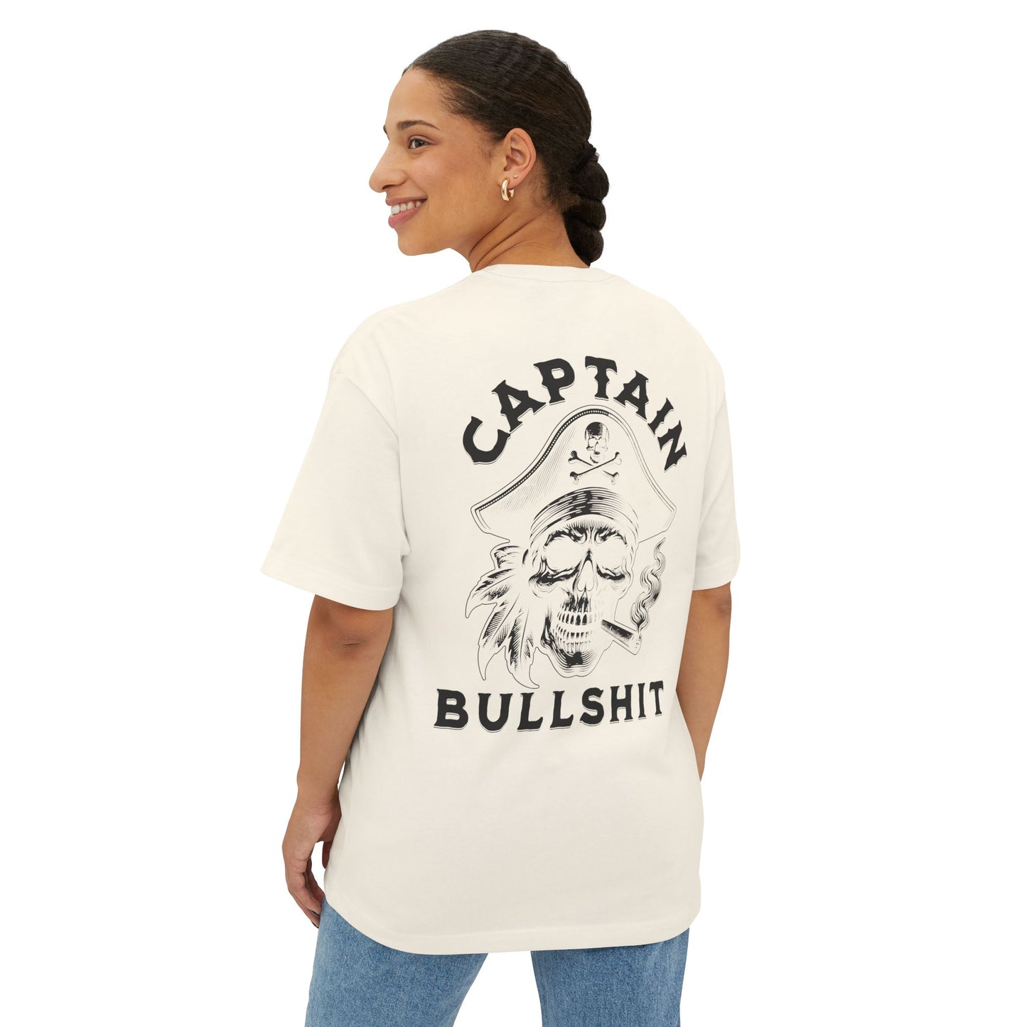 F&BPD - Captain Bullshit - Unisex Oversized T-shirt