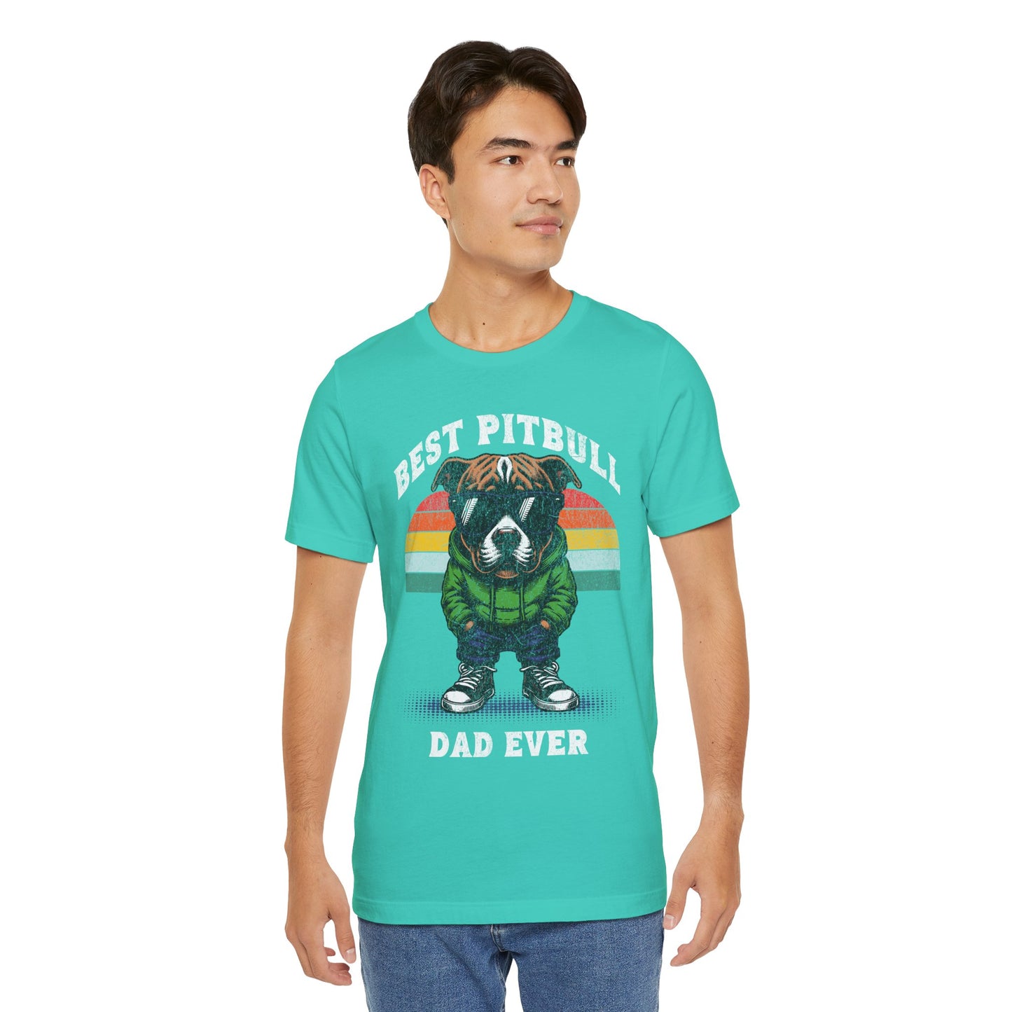 FPD - Unisex T-shirt - Best Pitbull Dad Ever Tee – Dog Lover Statement Shirt