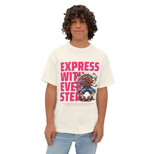 FPD - Express With Every Step Oversized Tee – Creative Confidence Shirt