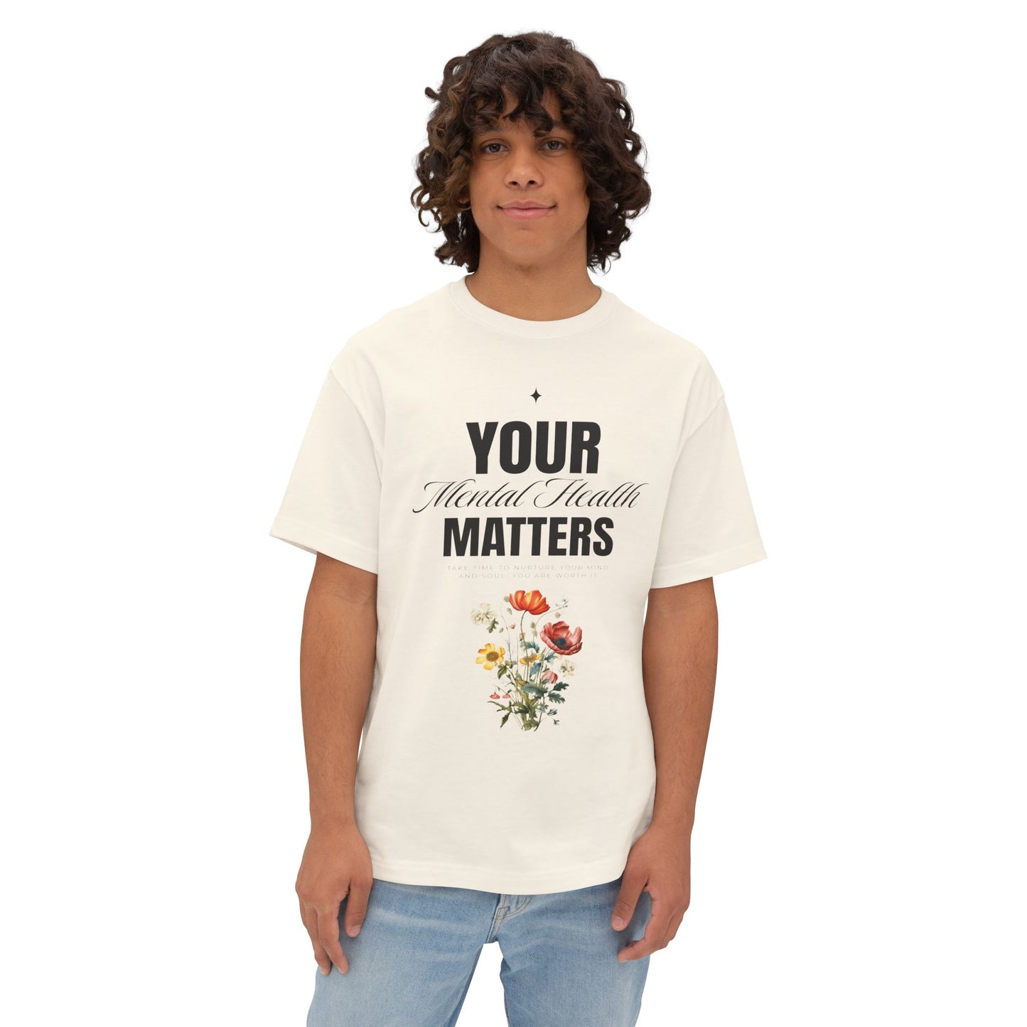 FPD - Your Mental Health Matters Oversized Tee – Support & Awareness Shirt