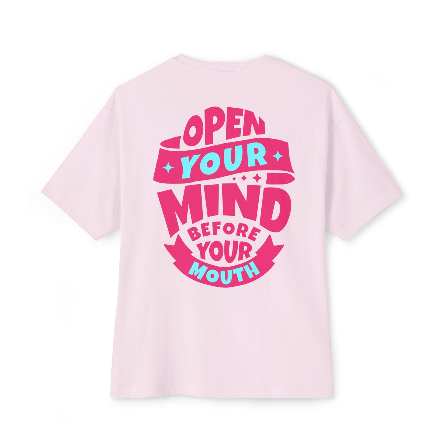 F&BPD - Open Your Mind Oversized Tee – Wisdom Statement Streetwear