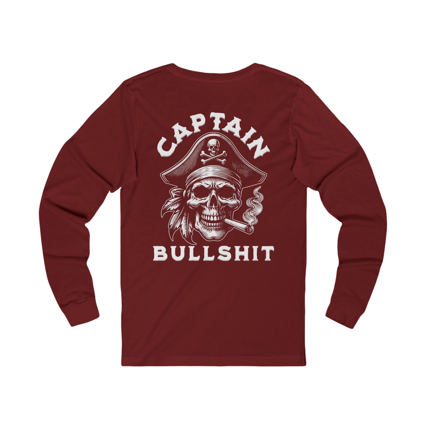 Captain Bullshit - Unisex Long Sleeve T-Shirt
