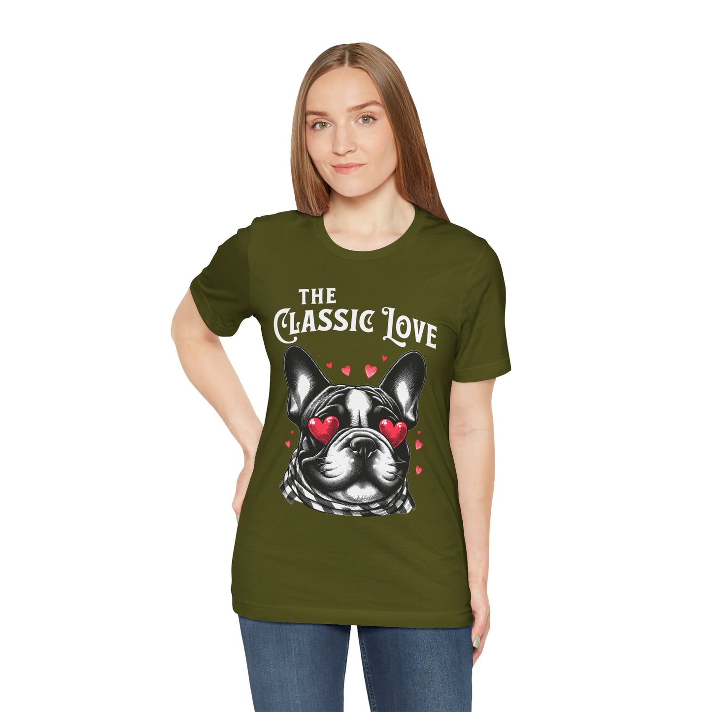 FPD - Unisex T-shirt - Pug Classic Love Tee – Cute Dog Lover Statement Shirt