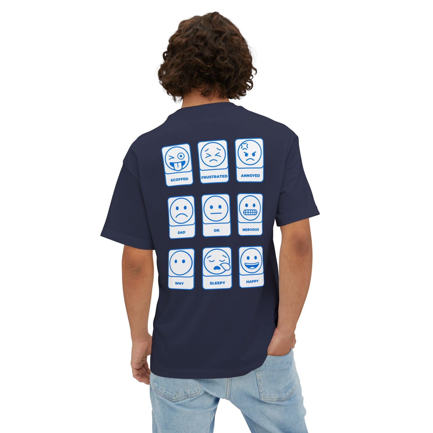 F&BPD - Emotions Oversized Tee – Expression & Emotional Awareness Streetwear