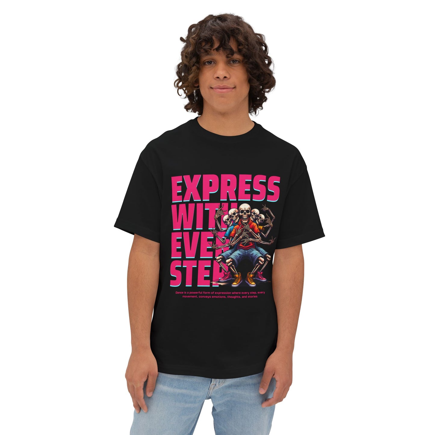 FPD - Express With Every Step Oversized Tee – Creative Confidence Shirt