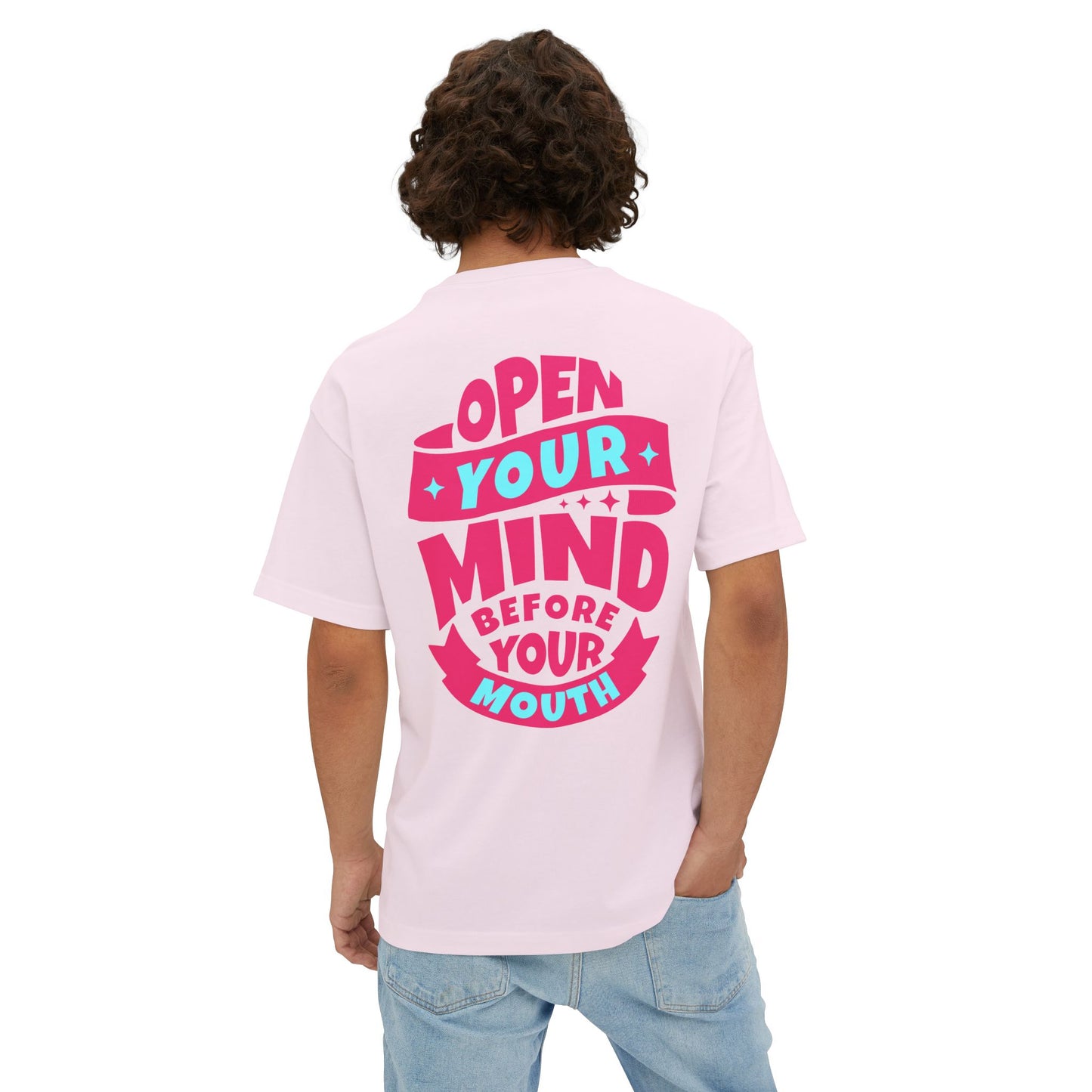 F&BPD - Open Your Mind Oversized Tee – Wisdom Statement Streetwear