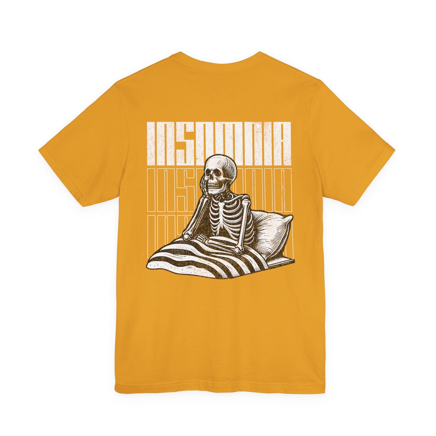 F&BPD - Unisex T-shirt - Insomnia Tee – Late Night Mind Battle Statement Shirt