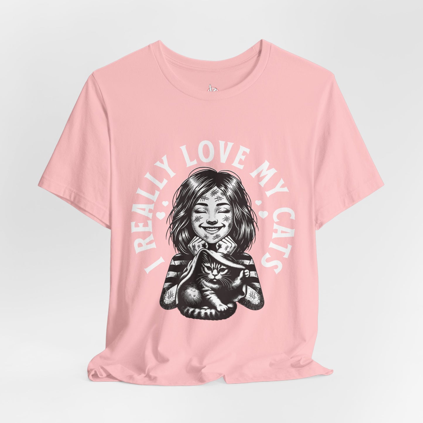 I Really Love My Cats T-Shirt | Cute Cat Lover Unisex Tee - FPD