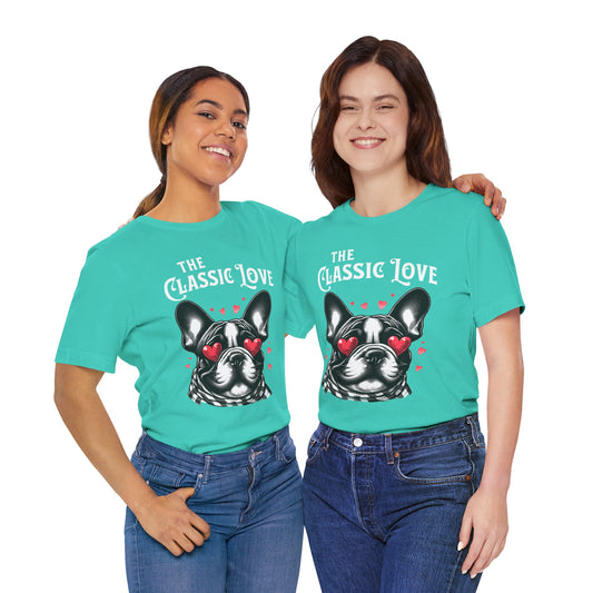 FPD - Unisex T-shirt - Pug Classic Love Tee – Cute Dog Lover Statement Shirt