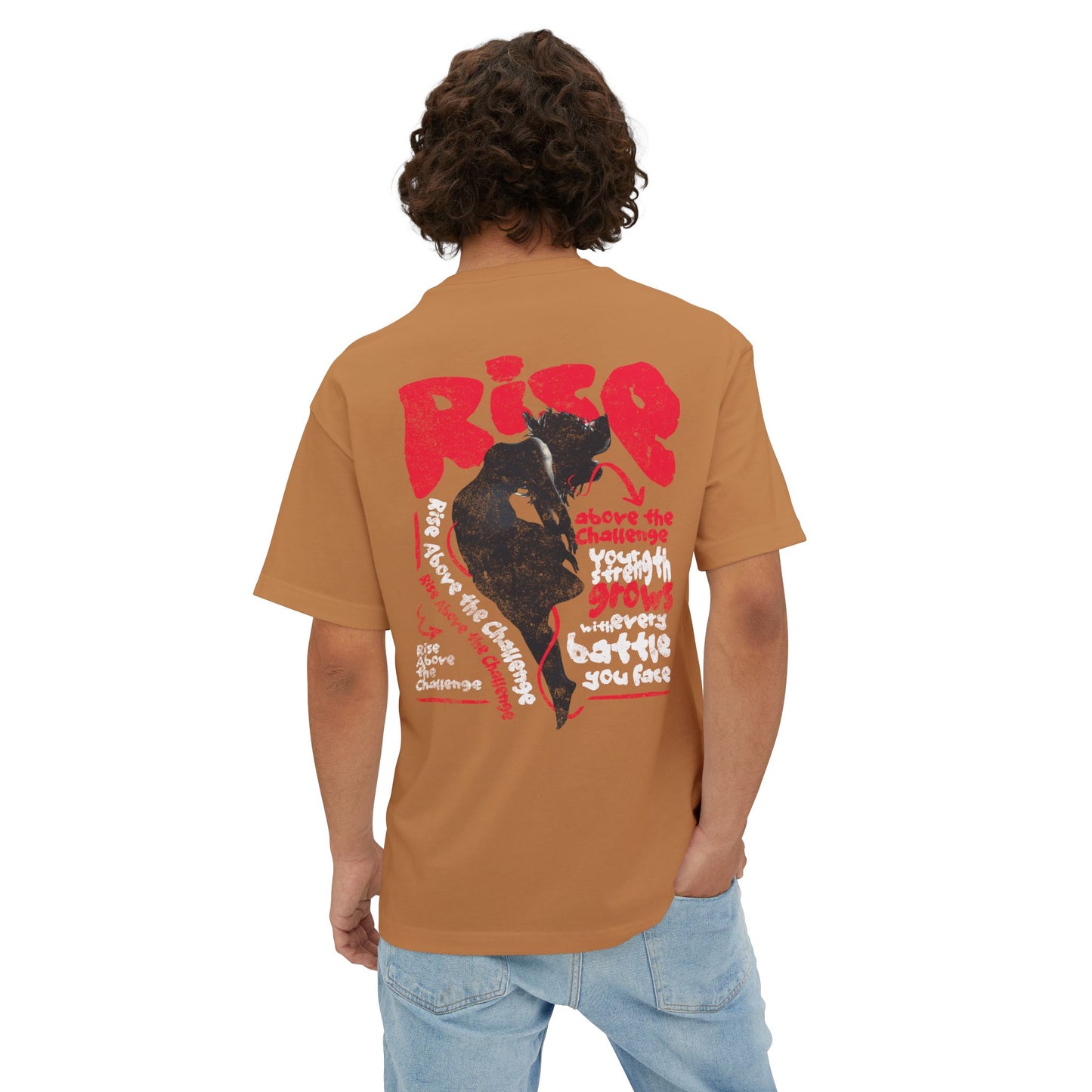 F&BPD - Rise Oversized Tee – Mental Armor & Empowerment Streetwear