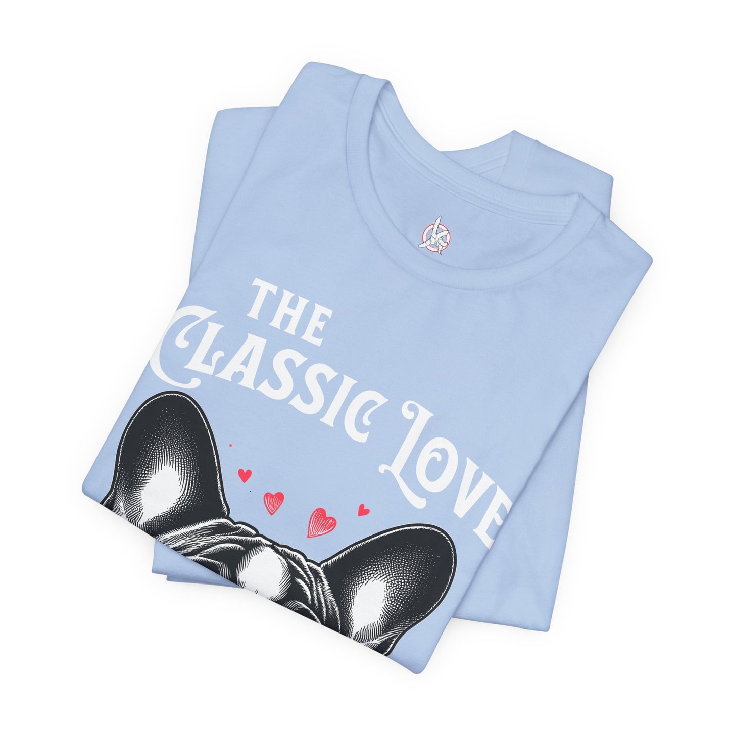 FPD - Unisex T-shirt - Pug Classic Love Tee – Cute Dog Lover Statement Shirt