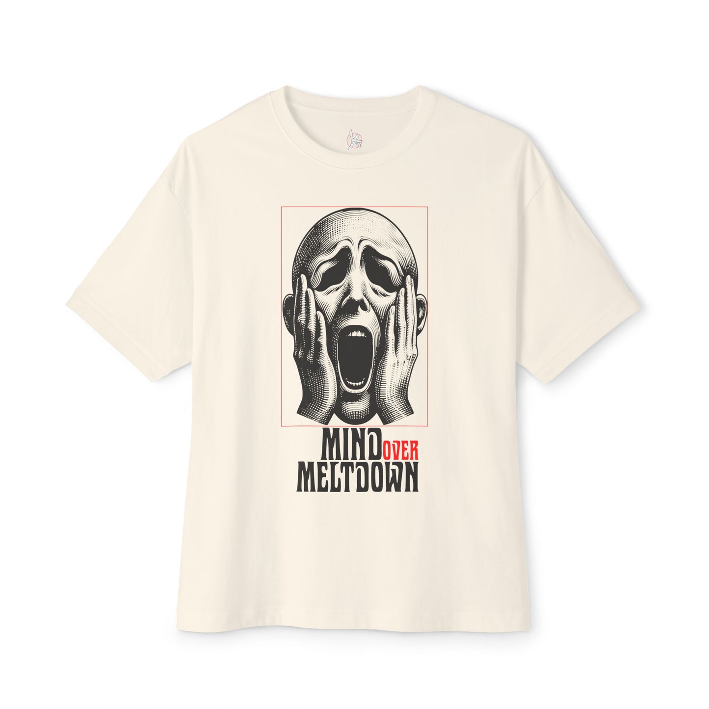 FPD - Mind Over Meltdown Oversized Tee — Mental Strength Statement Shirt
