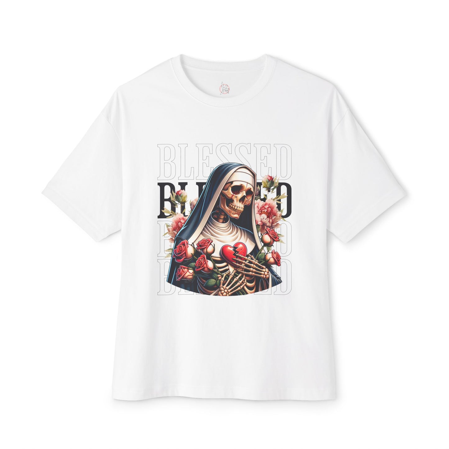 FPD - Blessed Oversized Tee – Minimalist Faith & Gratitude Shirt