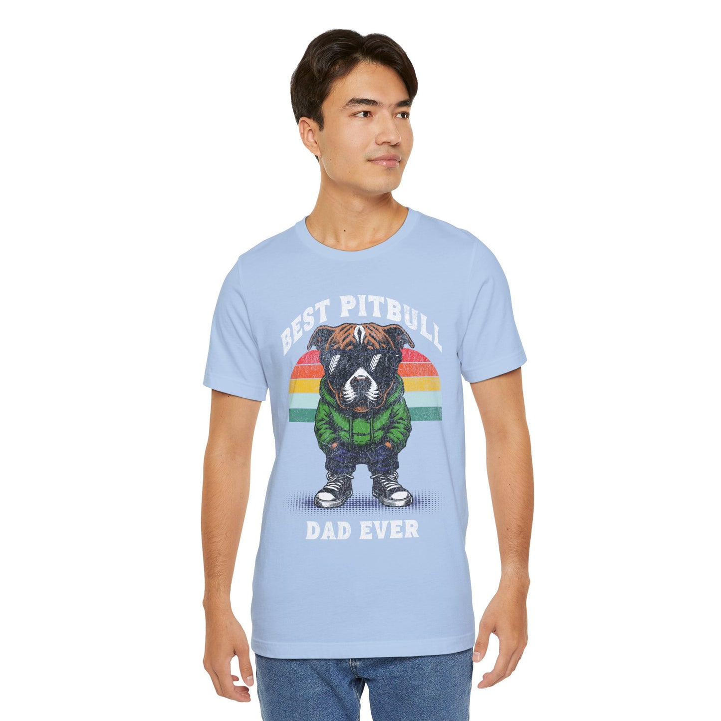 FPD - Unisex T-shirt - Best Pitbull Dad Ever Tee – Dog Lover Statement Shirt