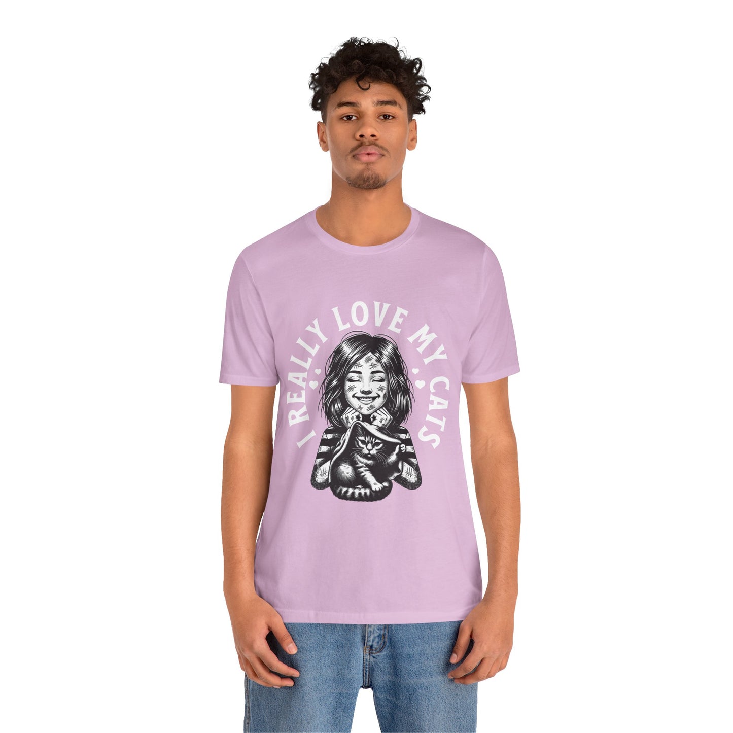 I Really Love My Cats T-Shirt | Cute Cat Lover Unisex Tee - FPD