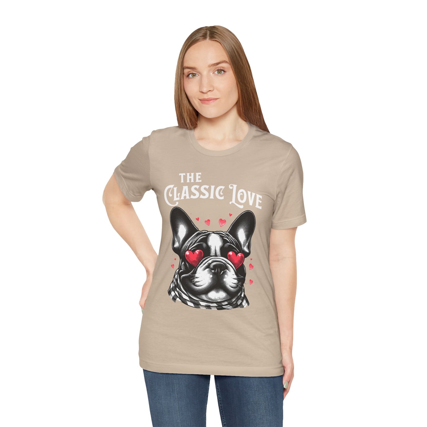 FPD - Unisex T-shirt - Pug Classic Love Tee – Cute Dog Lover Statement Shirt
