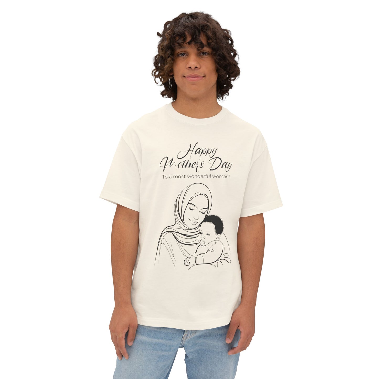 Mother’s Day Oversized T-Shirt – Premium Relaxed Fit Gift for Moms
