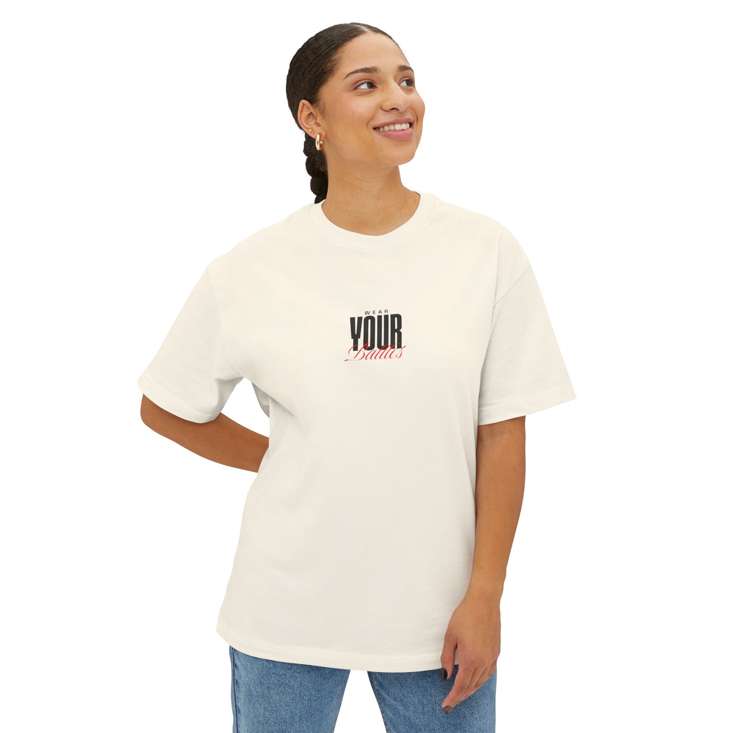 FPD - Wear Your Battles Oversized Tee – Resilience Streetwear