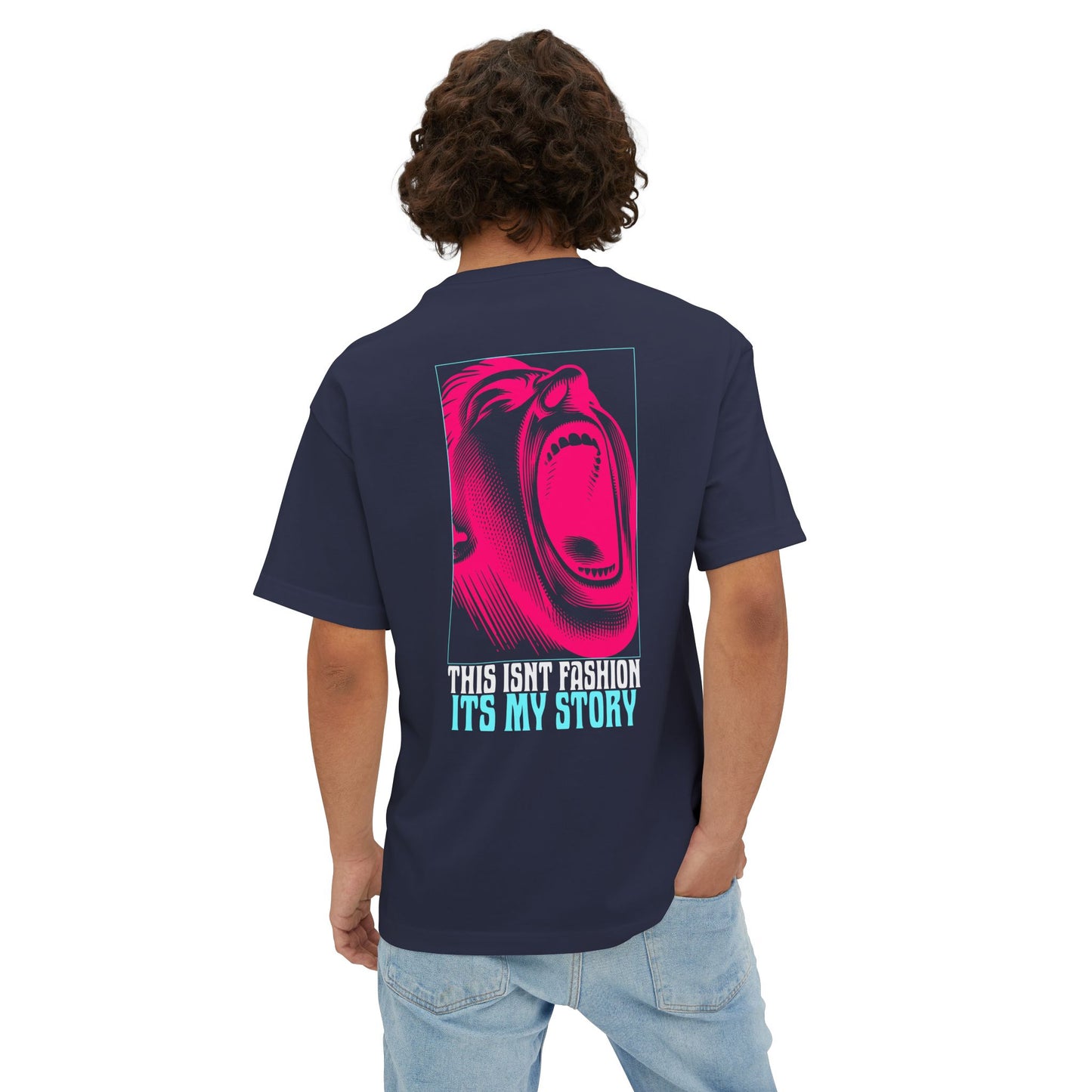 F&BPD - This Isn’t Fashion, It’s My Story Oversized Tee – Authentic Self-Expression