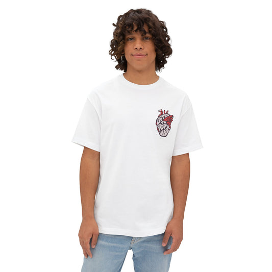 FPD - Listen to Your Heart Oversized Tee — Intuition & Emotion Statement Shirt