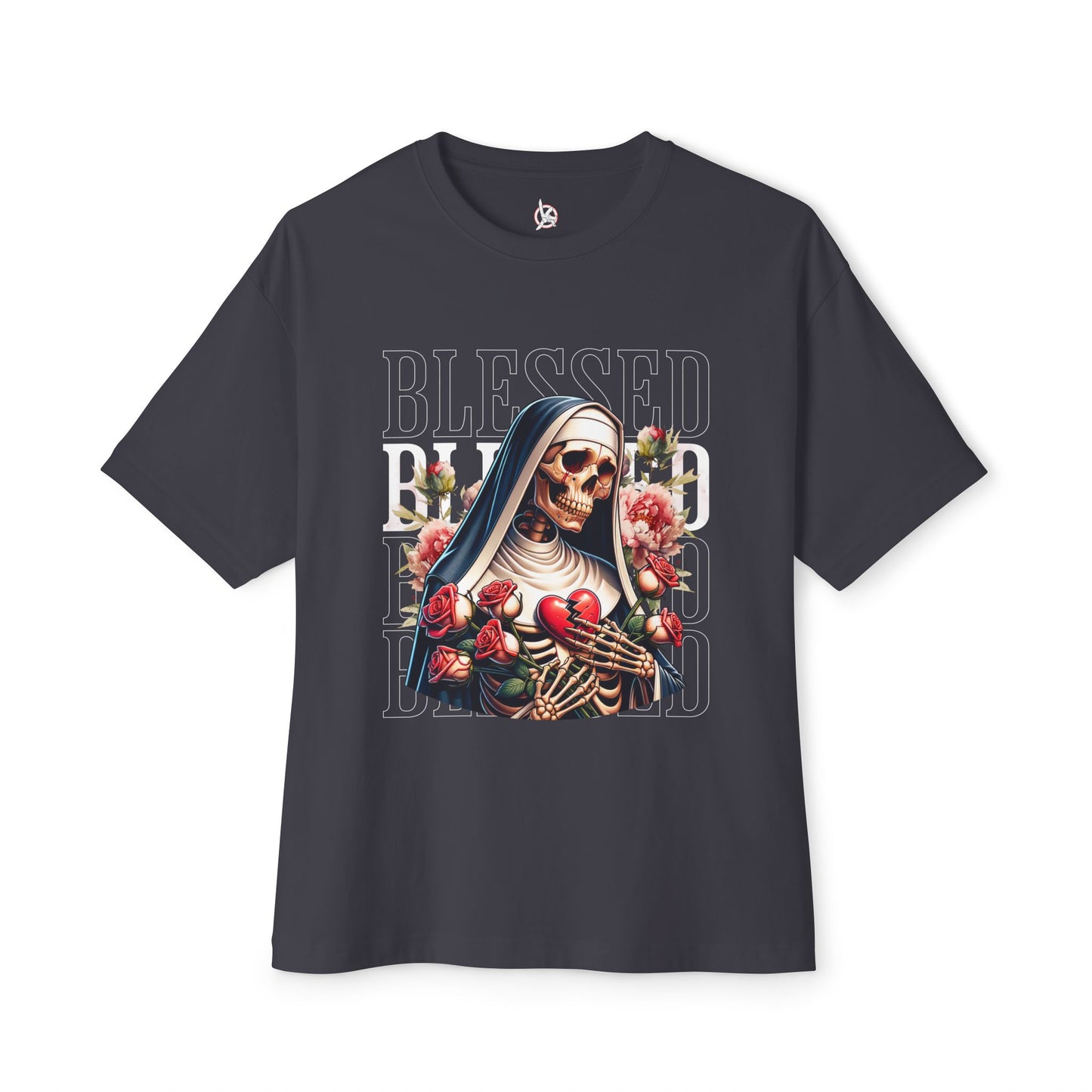 FPD - Blessed Oversized Tee – Minimalist Faith & Gratitude Shirt