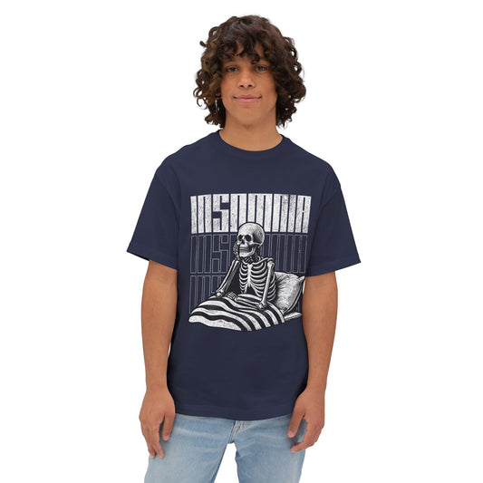 FPD - Insomnia Oversized Tee — Late Night Mind Battle Statement Shirt
