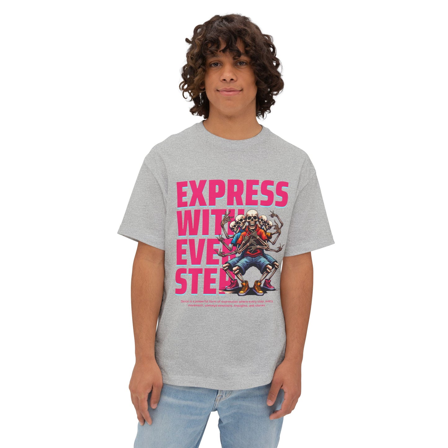 FPD - Express With Every Step Oversized Tee – Creative Confidence Shirt