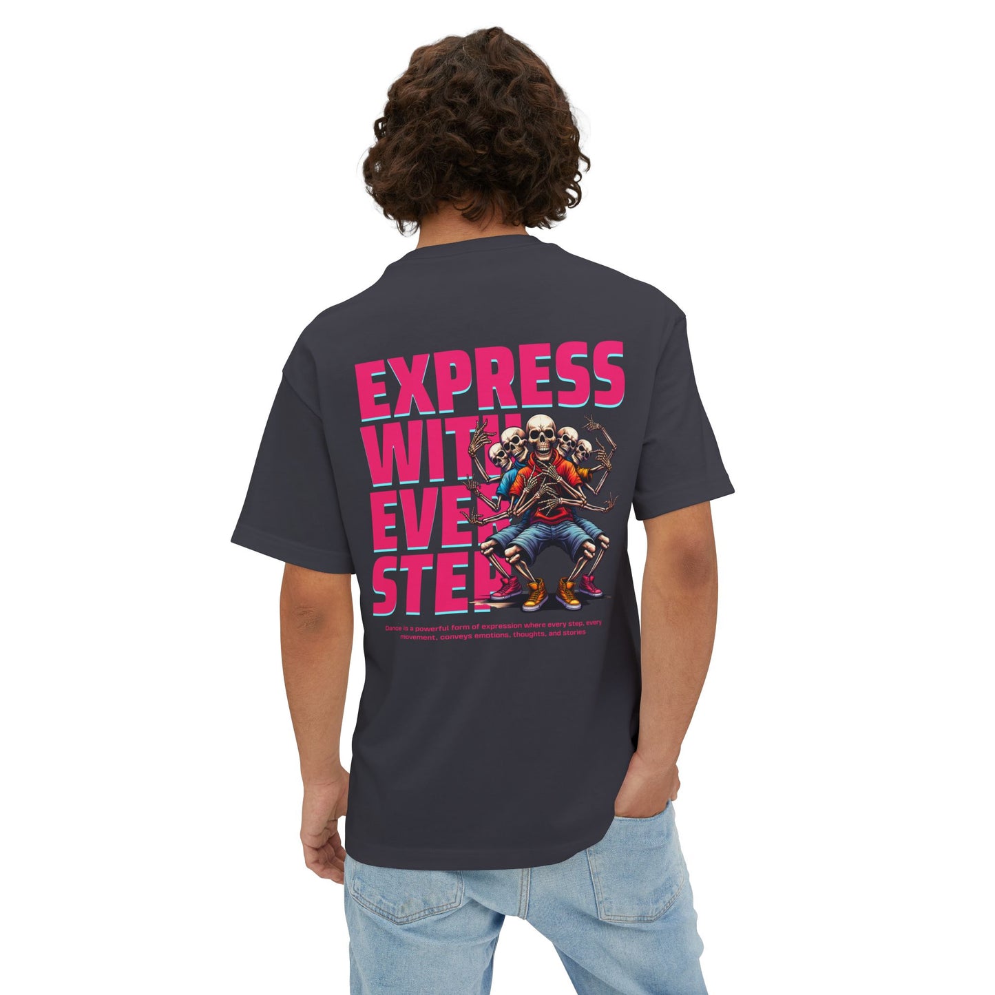 F&BPD - Express With Every Step Oversized Tee – Statement Streetwear