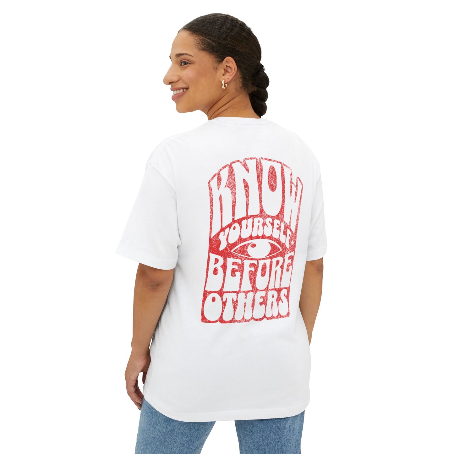 F&BPD - Know Yourself Before Others Oversized Tee – Self-Awareness Streetwear