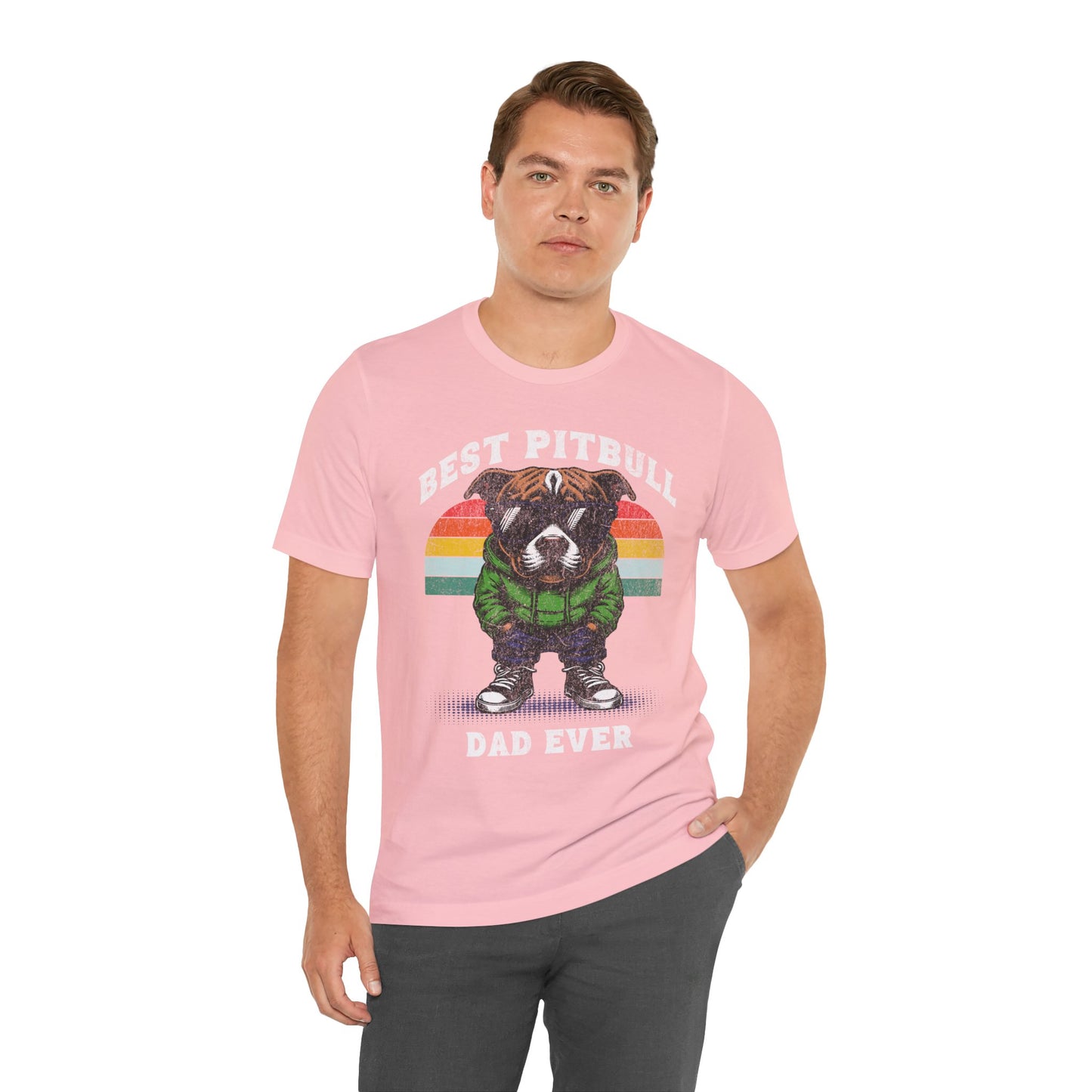 FPD - Unisex T-shirt - Best Pitbull Dad Ever Tee – Dog Lover Statement Shirt