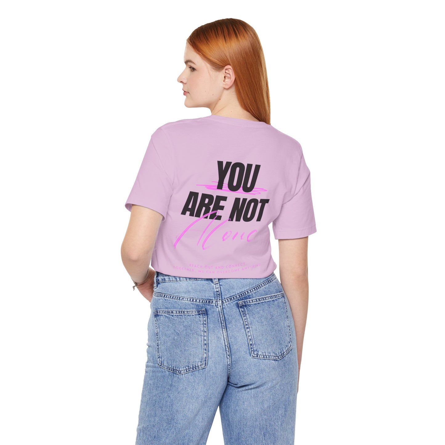 F&BPD - You Are Not Alone Unisex Tee – Awareness & Support Shirt