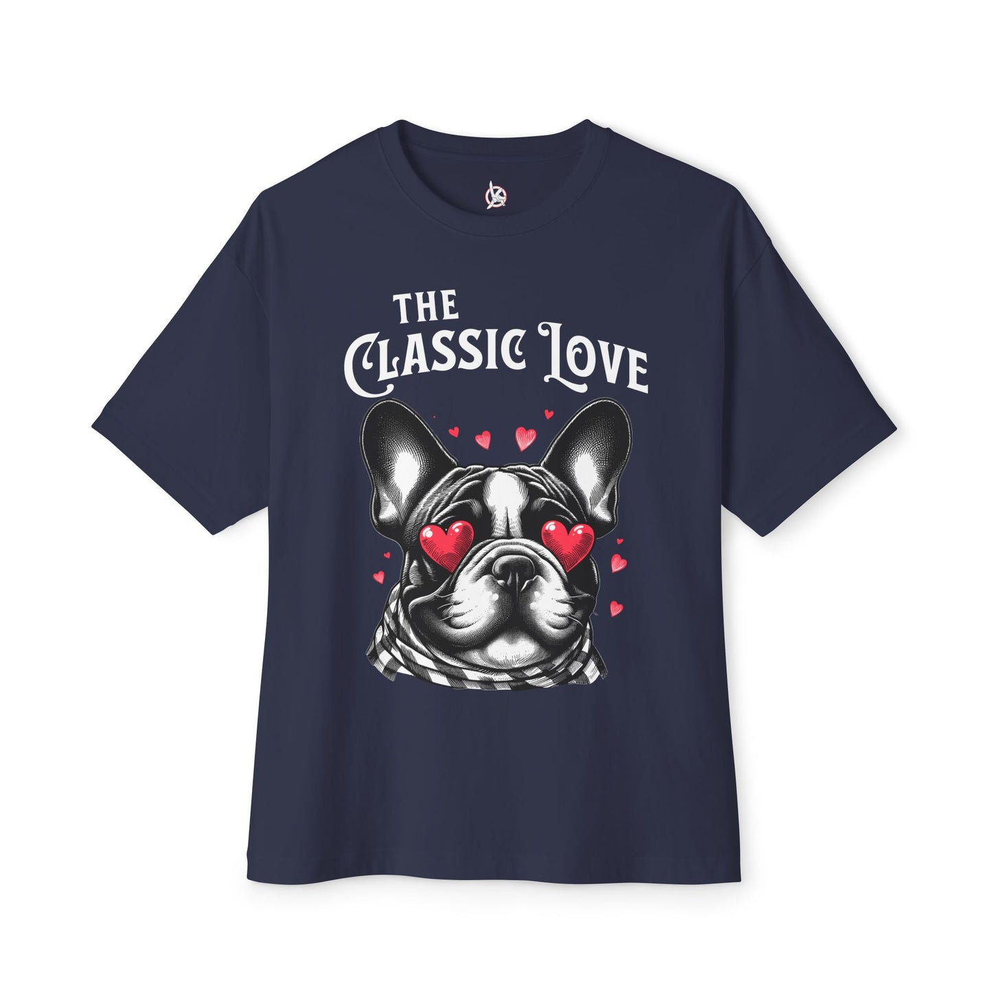 FPD - Pug Classic Love Oversized Tee – Cute Dog Lover Streetwear