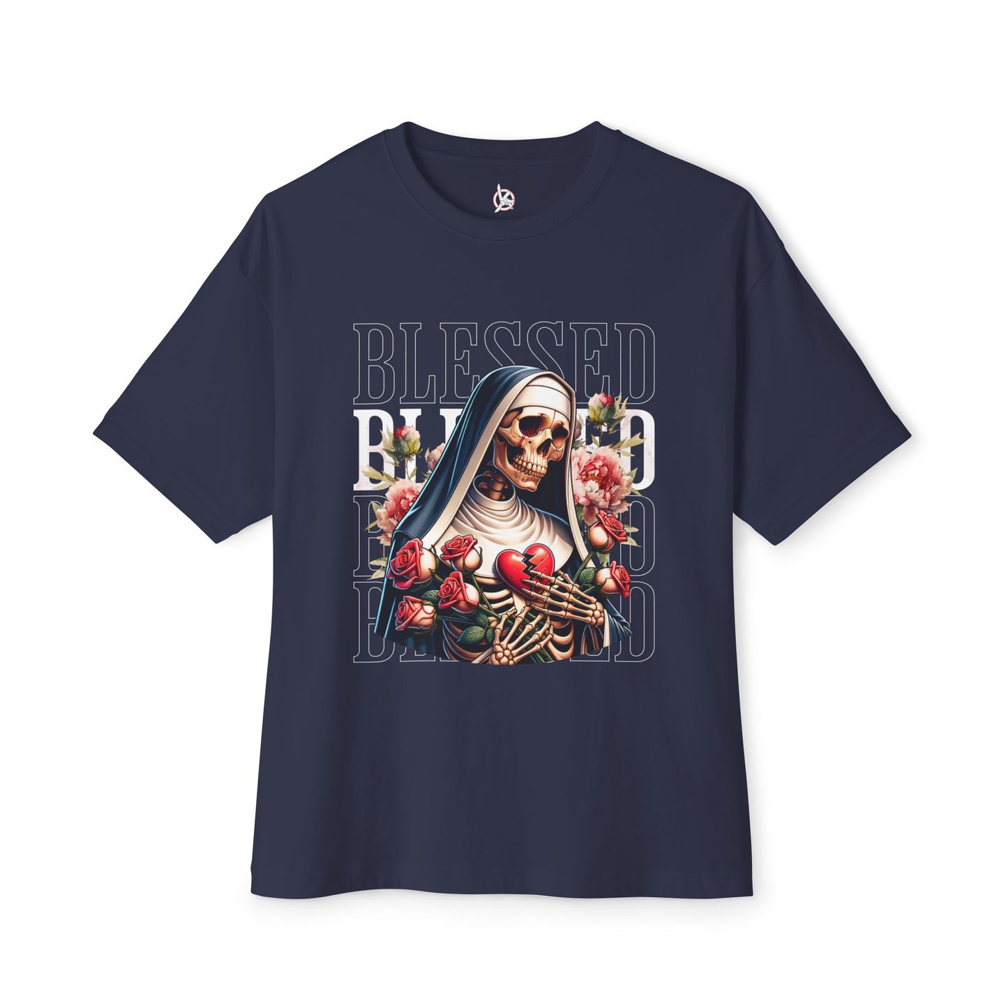 FPD - Blessed Oversized Tee – Minimalist Faith & Gratitude Shirt